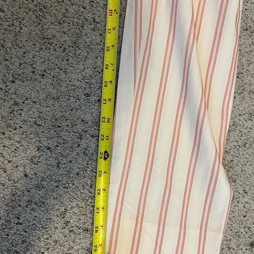 Jcrew pull on cotton blend pant in stripe - Picture 10 of 10
